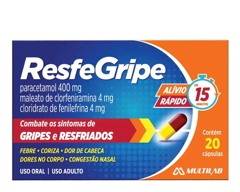 RESFEGRIPE 20CAPS