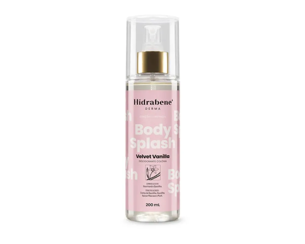 BODY SPLASH VELVET VANIL 200ML