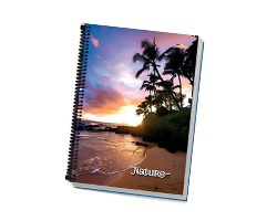 CADERNO 1/4 ESPIRAL CAPA DURA 192 FLS NATURE