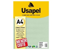 PAPEL ESPECIAL A4 VERGE VERDE 180G 50FL