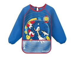 AVENTAL ESCOLAR SONIC C/BOLSO E MANGA