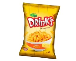 SALGADINHO DRINK'S QUEIJO 45G
