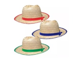 CHAPEU DE PALHA COWBOY INFANTIL