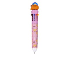 CANETA BRW 10 CORES DIVERT.CAPIVARA SORT