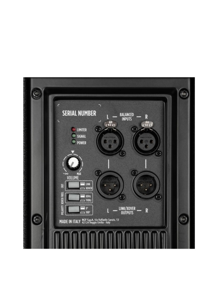 CAIXA ATIVA SUBWOOFER SUB-708-AS MK3 15" 700WRMS RCF