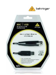 INTERFACE DE AUDIO MIC 2 USB(8985)BEHRINGER
