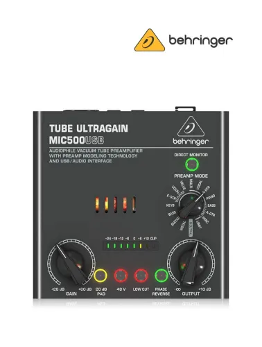 PREAMP MIC-500USB INTERFACE(9158)BEHRINGER