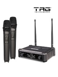 MICROFONE TMJ-500 TRANSMISSOR E RECEPTOR S/FIO UHF
