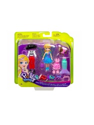 Kit Polly Pocket com Pet e Fantasias