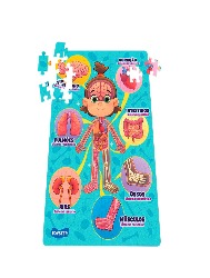 Quebra-Cabeça: 100 Peças - Por dentro do Corpo Humano