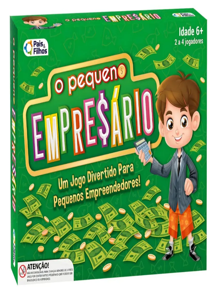 Jogo de Tabuleiro: O Pequeno Empresário