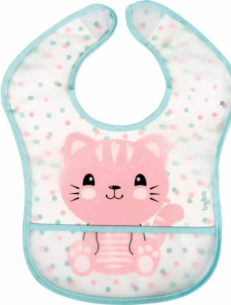 Babador com Bolso Gatinho
