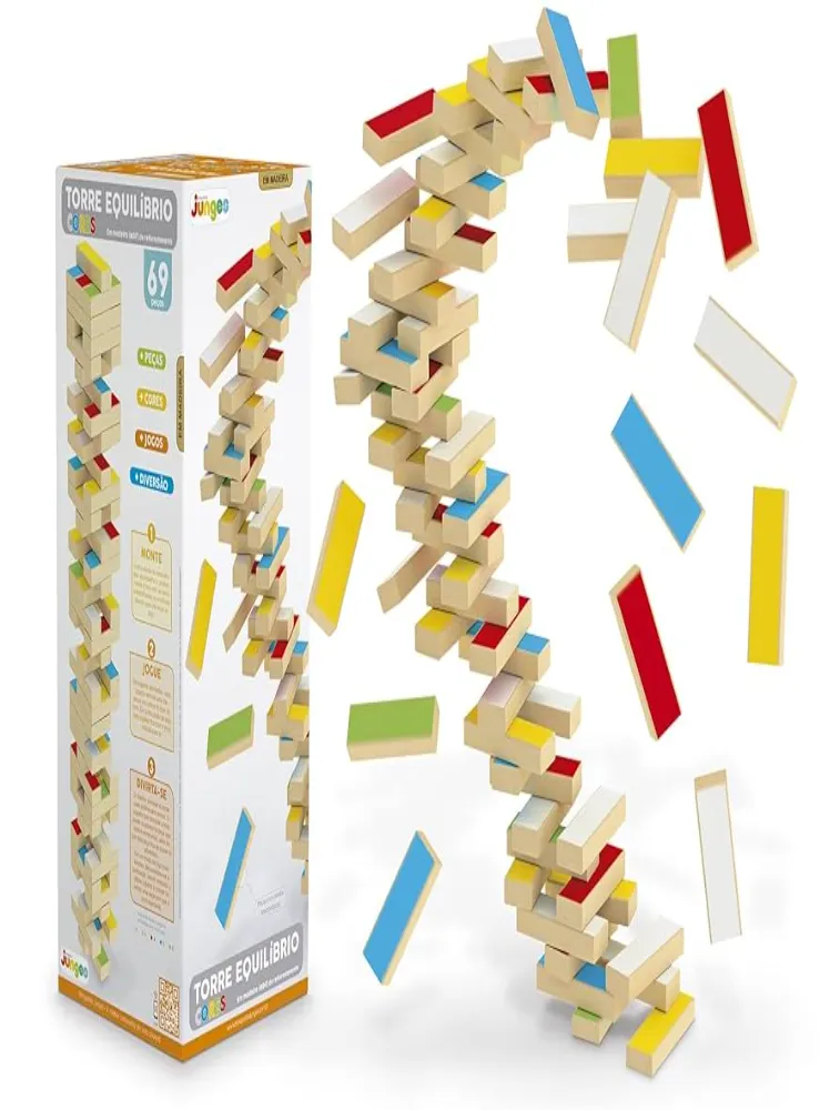 Torre de Equilíbrio Cores: 69 peças