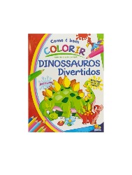 Como é bom Colorir: Dinossauros Divertidos