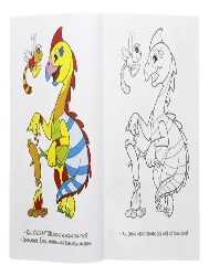 Como é bom Colorir: Dinossauros Alegres