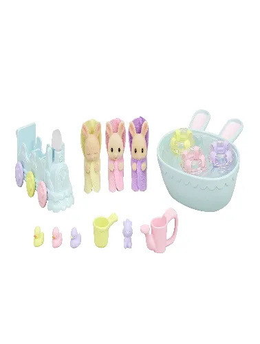Conjunto Hora do Banho: Trigêmeos - Sylvanian Families