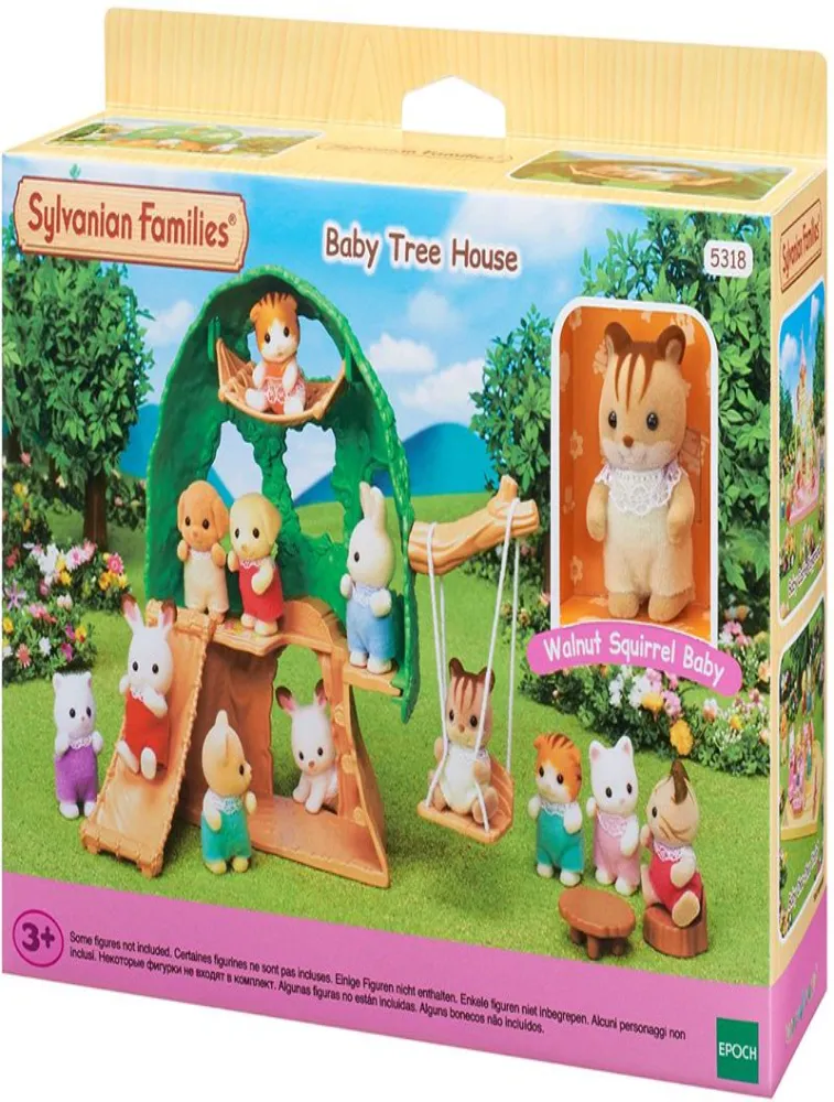 Casa na Árvore do Bebê: Sylvanian Families