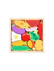 Colecione e Encaixe MDF - RF3 Legumes