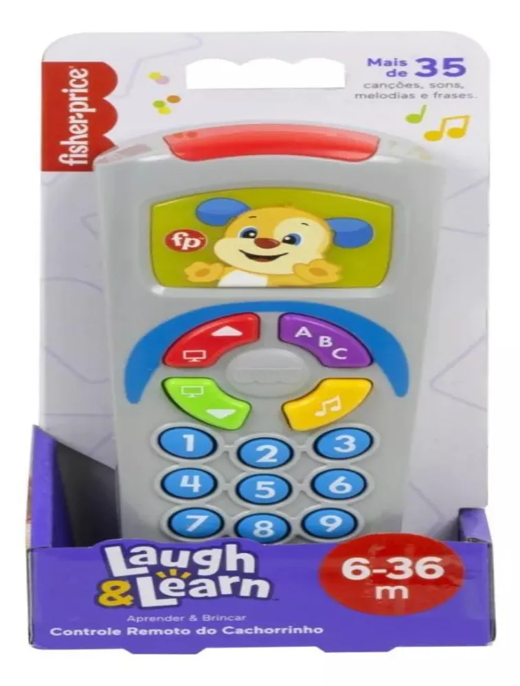 Controle Remoto do Cachorrinho: Fisher Price