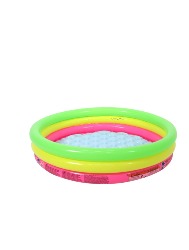 Piscina Puff Colors - 3 anéis coloridos