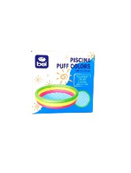 Piscina Puff Colors - 3 anéis coloridos