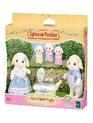 Família dos Coelhos Floral: Sylvanian Families
