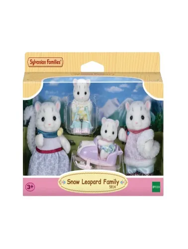 Família dos Leopardos da Neve - Sylvanian Families