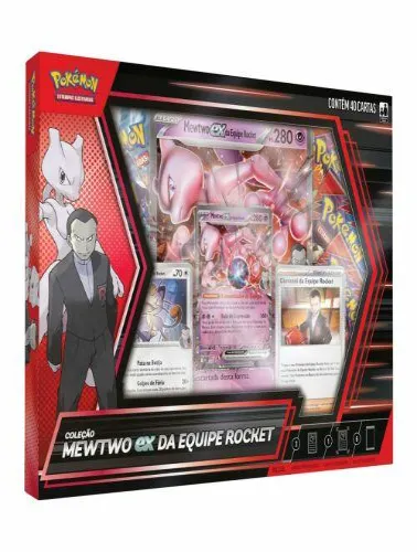 Box Mewtwo EX da Equipe Rocket: Pokemon