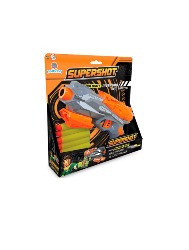 Lançador SuperShot Thunder com 6 dardos