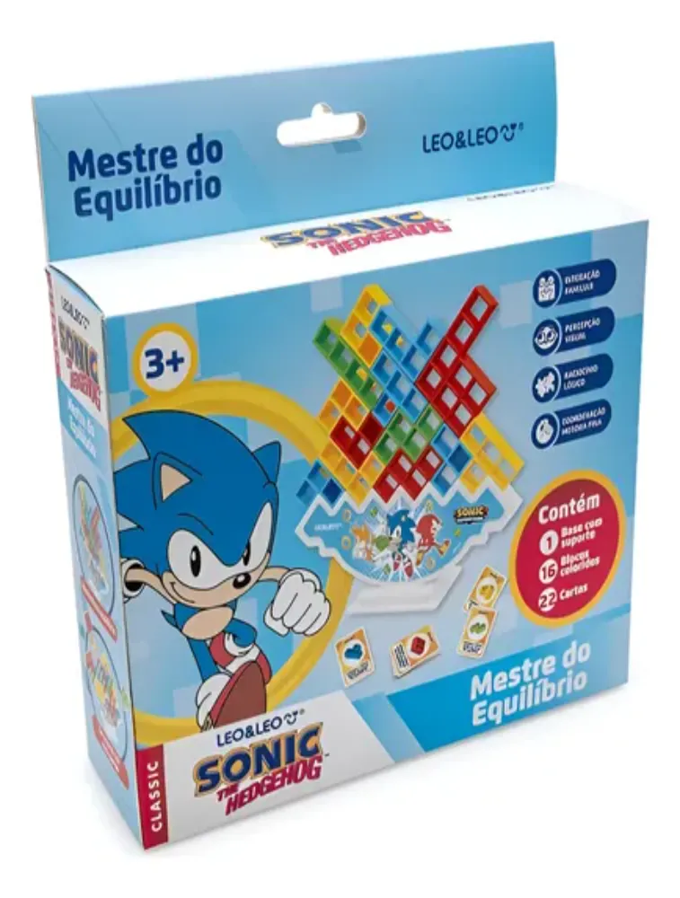 Jogo Diverso Sonic Mestre do Equilíbrio
