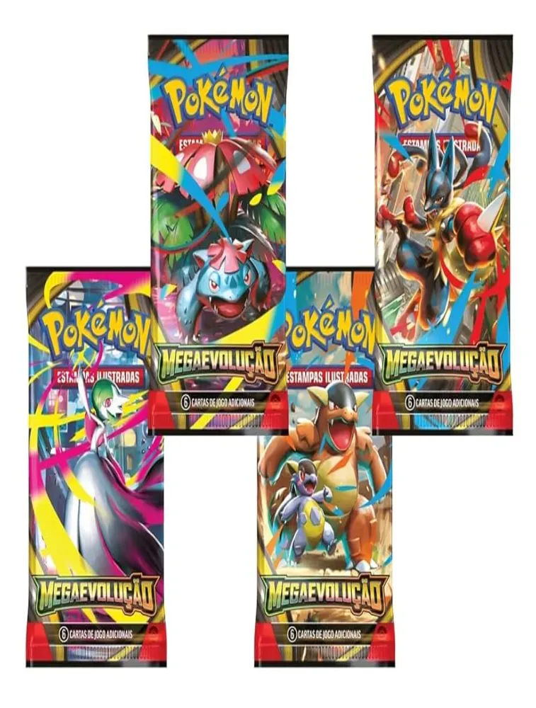 Blister Unitário: Pokemón - Mega Evolução