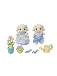 Conjunto de Jardinagem: Irmãos Coelhos Floral - Sylvanian Families