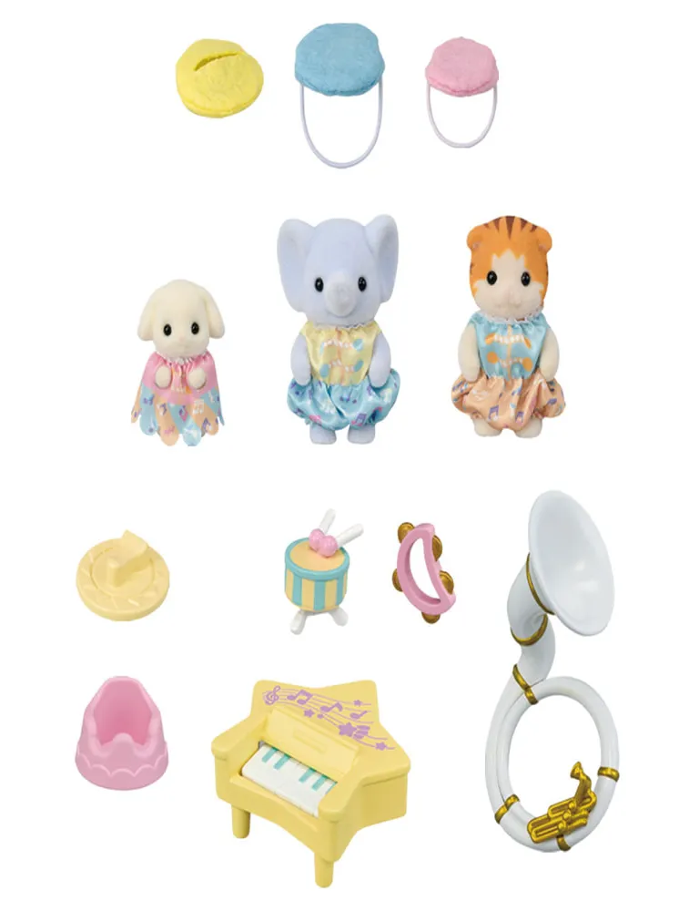 Conjunto Concerto do Jardim da Infância: Sylvanian Families