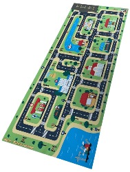 Tapete Pista de Carrinho Divertida