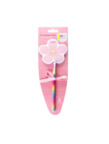 Kit Anotação Soft Rosa