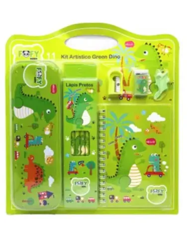 Kit Artísico Dino Green