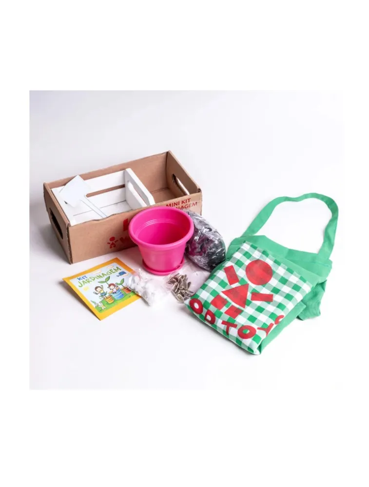 Mini Kit Jardinagem com Avental
