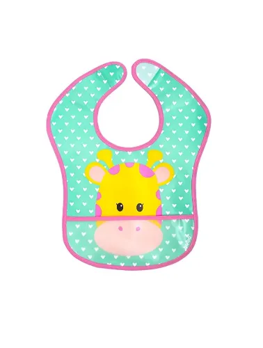 Babador com Bolso Animal FUN G