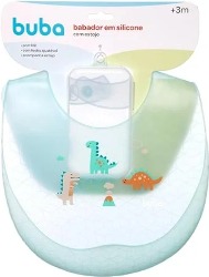 Babador em Silicone com Pegador M