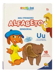 Escolinha Meu Primeiro Alfabeto Sensorial Tátil
