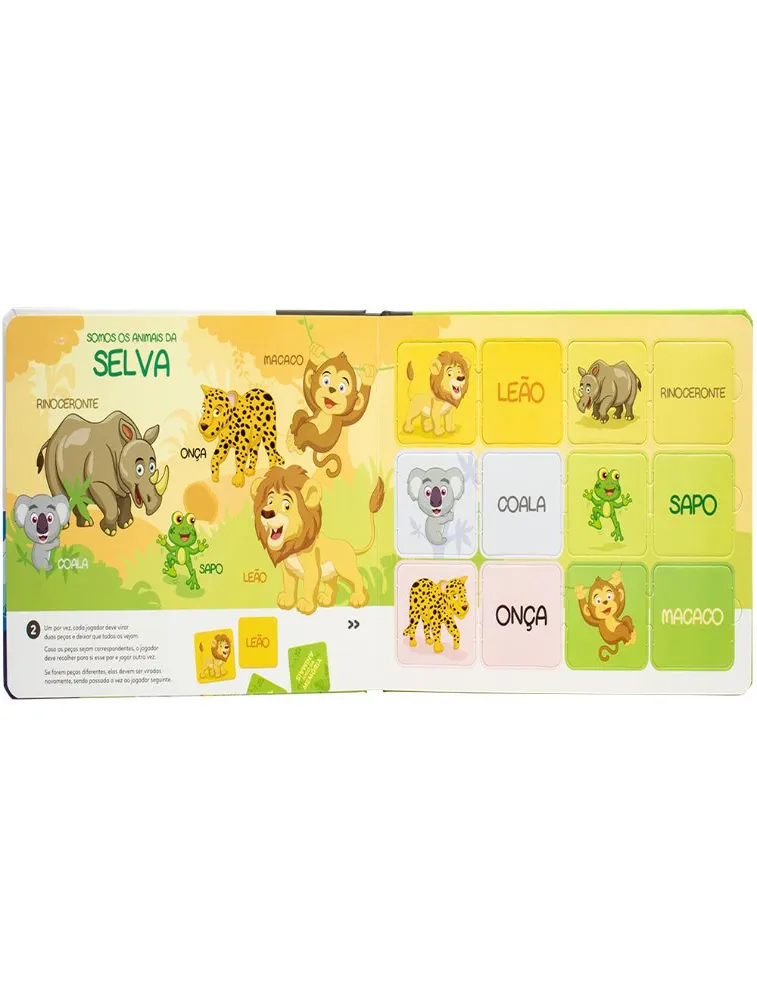 Escolinha Memória Animais