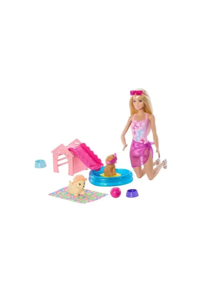 Barbie Family: Festa na Piscina com Pet