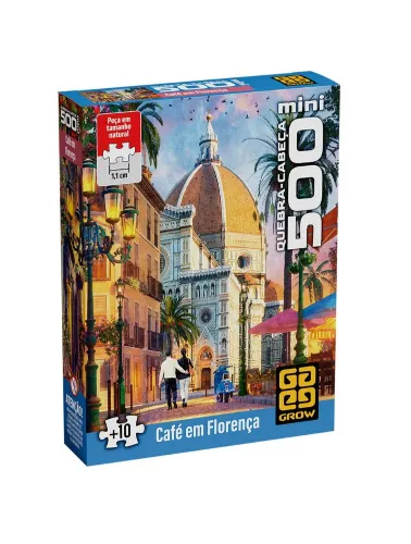 Mini Quebra-Cabeça: 1000 Peças – Café em Florença