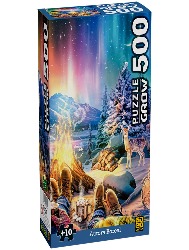Quebra-Cabeça: 500 peças - Aurora Boreal