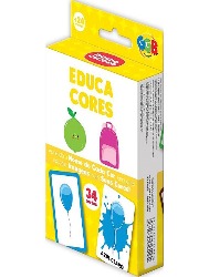 Jogo de Cartas: Educa Cores