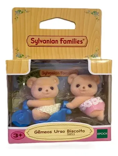Sylvanian Families: Gêmeos Urso Biscoito