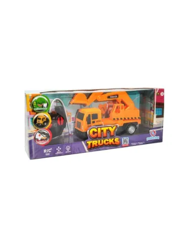 Carrinho de Brinquedo de Controle Remoto: City Trucks