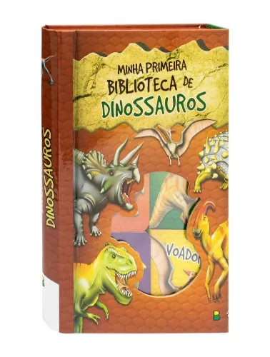 Minha Primeira Biblioteca de Dinossauros - Box com 6 unidades