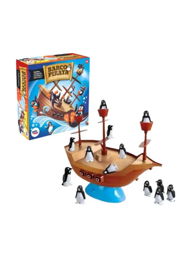 Barco Pirata Pinguim