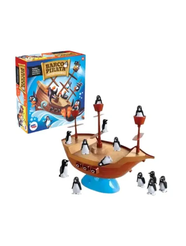 Barco Pirata Pinguim